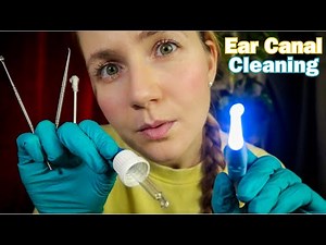 ASMR Deep Ear Canal Cleaning for Sleep & Relaxation 😴