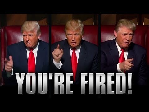 Every "You're fired!" ever (The Apprentice)