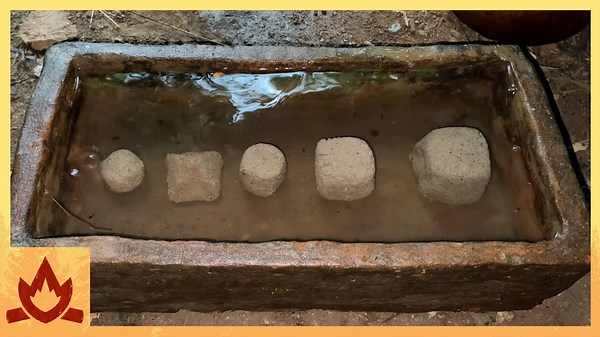 Watch the Geopolymer Cement Made with Ash and Clay From Scratch