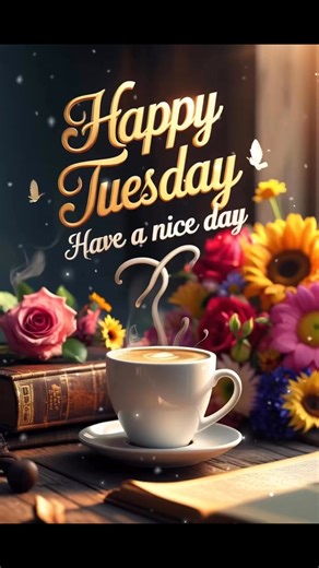 🌺Happy Tuesday! Have a wonderful day ahead! 💐😊 #goodmorning #morningwishes #morning #tuesday #happytuesday | Good Morning Quotes, Images, Wishes