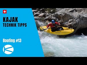 Wie man ein Kajak booft. Erste Tipps zum Boofen lernen. Die Grundlagen in 3 Minuten.