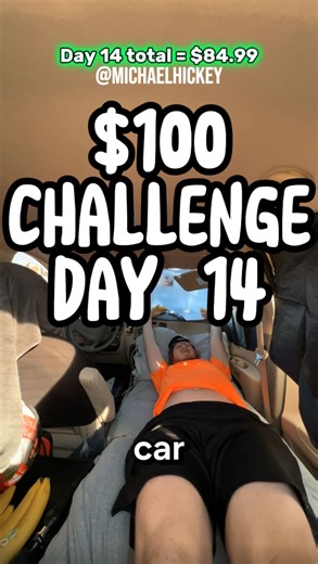 68K views · 3.6K reactions | $100 Challenge Day 14 | Michael Hickey | Facebook