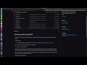Crowd Control People Counter using OpenCV in Python