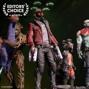 74K views · 875 reactions | Bursting with action and infectious ‘80s awesomeness, Marvel’s Guardians of the Galaxy makes a flarkin’ great addition to the Editors’ Choice roster: play.st/3hHrsQY | PlayStation | Facebook