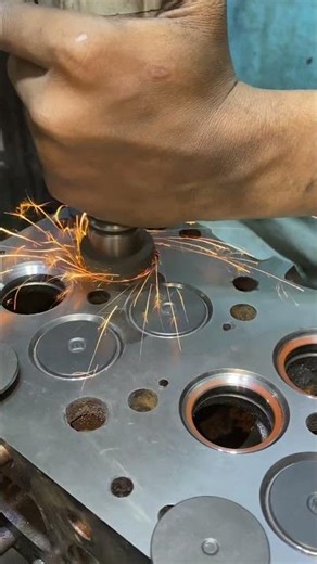 Valve Seat Grinding’Engine Head Repair Tutorial