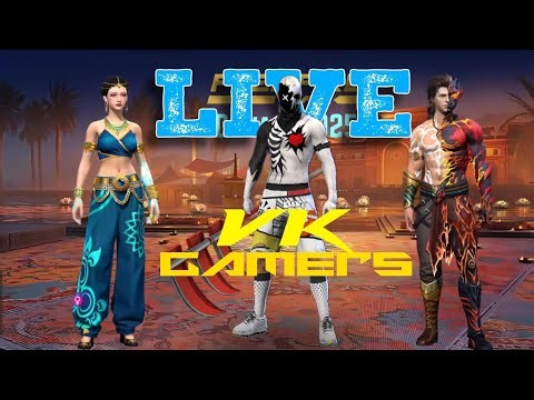Vk Gamers is live Free fire gameplay #youtube #freefire