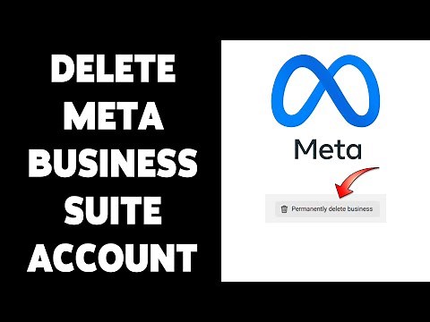 How To Delete Meta Business Suite Account 2025 | Permanently Close Meta Business Suite Account
