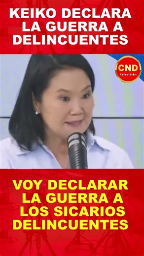 KEIKO DECLARES WAR ON CRIMINALS
