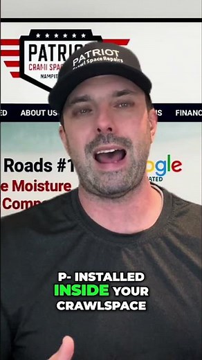Crawlspace Flooding? Install a Drain and Sump Pump! #shorts