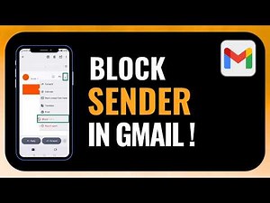 How to Block Sender in Gmail 2026