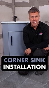 9.5K views · 28 reactions | How to Install a Corner Sink | #60seconddiy #bathroom #tips #howto #tricks #interiordesign #decor #sink #tools #wow #omg #quick #easy #liverpool #uk #wednesday #motivation #inspiration #guide #water #clean #health #safety #guide #bigbrother #winner #drill #like #follow #mrandmrsdiy | Mr and Mrs DIY | Facebook