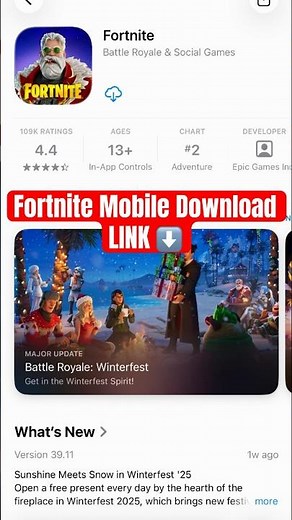 How To Download Fortnite Mobile on iPhone/iPad” (3.5M views) #shorts