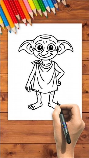 How to Draw a Cute Elf Character | Easy Drawing Tutorial for Kids