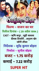 Sajan ka ghar movie #movie #viral #shorts #juhichawla #rishikapoor