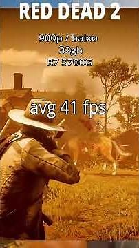 TESTANDO JOGOS NO RYZEN 7 5700G #ryzen7 #5700g #apu #pcgamer