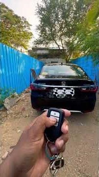 Honda Amaze 3rd Gen ZX MT Remote key features #amaze #honda #vlog #key #tamil