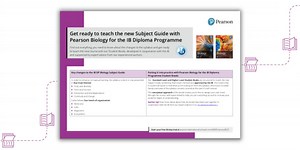 Get ready for first teaching of the new IB DP Biology Subject Guide...