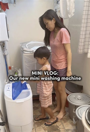 Dito mi nabili➡️ @Mommy Carm PH Ang cute and very useful sa bahay nitong mini washing machine namin from Hodekt.