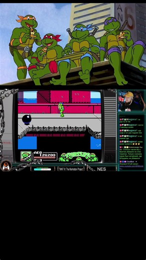 Teenage Mutant Ninja Turtles III: The Manhattan Project #retrogames #sega #nes #ps1 #retro #snes