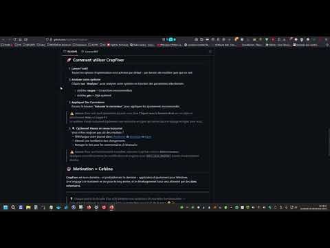 #Windows11#CrapFixer passe en version 1.30