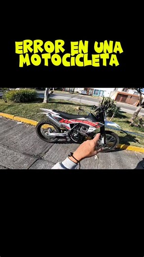 ¡¡♒Van Ofah♒¡¡ on Instagram: "Error en una motocicleta"