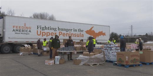 Feeding America West Michigan food pantry prepares for multiple events Wednesday