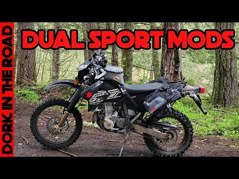 Best Dual Sport Motorcycle Mods for Bike Protection and Rider Comfort
