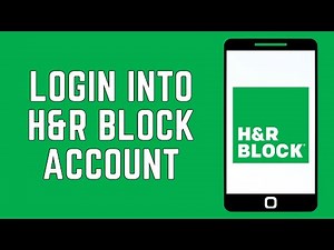 How To Login Into H&R Block Account 2024 | H&R Block Account Online Sign In