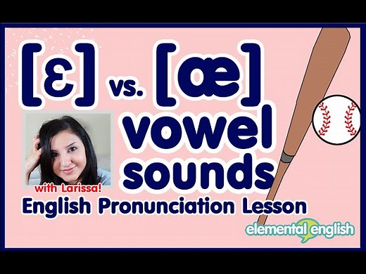 Pronunciation - Pronouncing Vowels With Short e