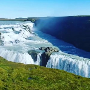48K views · 2.4K reactions | The incredible Gullfoss Waterfall ⛰  Iceland  Mandy Syng | Bucket List Travels | Facebook