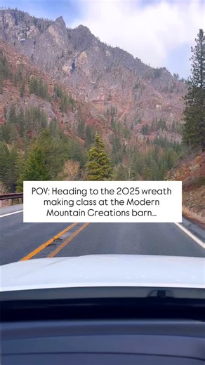 ✨ What magical afternoons at the Modern Mountain Creations barn! ✨ Complete with creating one of a kind wreaths with The Cedar Table! These workshops remind us just how special our beautiful Leavenworth community is. Thank you for bringing your joy, creativity, and holiday spirit…you made each afternoon truly unforgettable. 🎄❤️ | Modern Mountain Creations