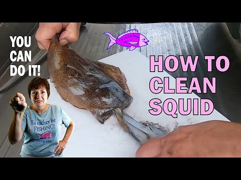 How to clean squid - step by step guide
