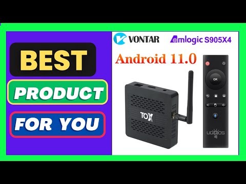 TOX3 Smart TV Box Android 11 4GB