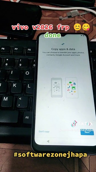 vivo v2026 frp done #softwarezonejhapa #mrboro #vivo #keepworking #android #fyp #unlock