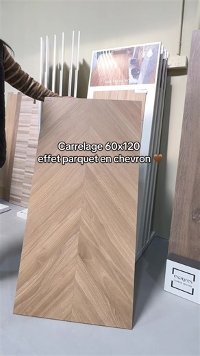 Carrelage Chevron 60x120 Effet Parquet Incroyable