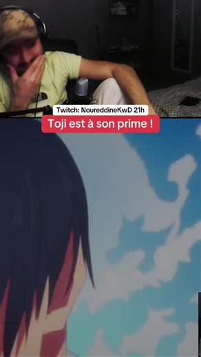 Je découvre JJK en live la chaîne en bio #jujutsukaisen #jjk #anime #react #Rx_Noureddine