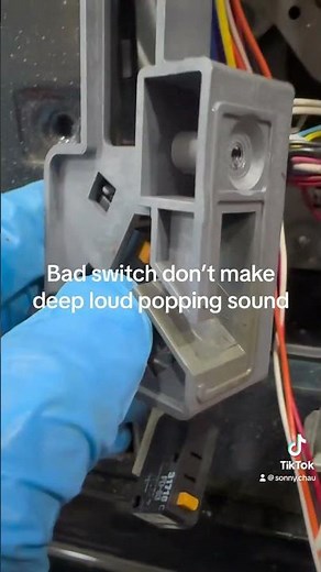 How to fix GE microwave fan on when door is open issue