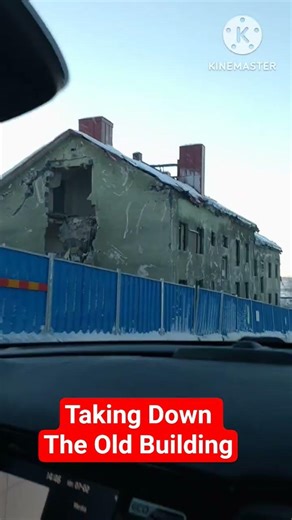 Demolishing The Old Building, Sweden