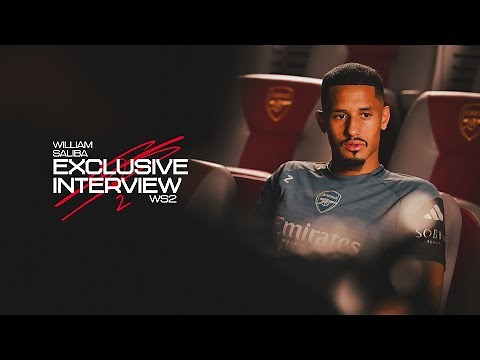 EXCLUSIVE INTERVIEW | William Saliba on his new deal, his love for the club and more ❤️