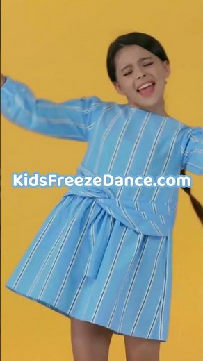 Kids freeze dance uses movement to make learning fun!