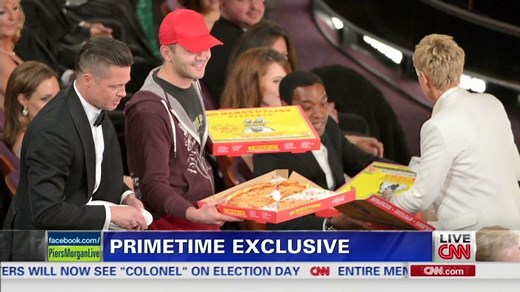Oscar pizza deliverer: I was shocked