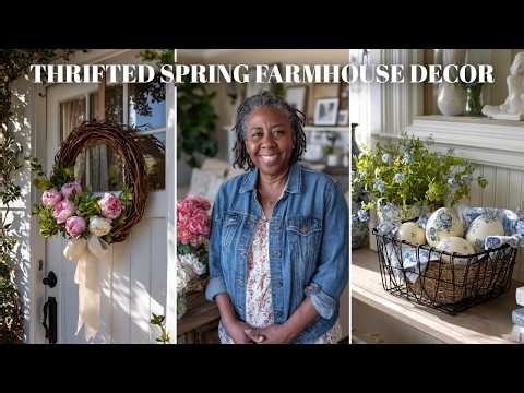 💐 Thrifted Spring Decor Ideas: Timeless Farmhouse Home Inspiration