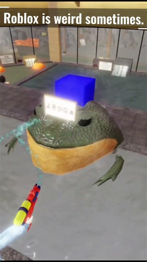 Roblox is weird sometimes 🐸💀