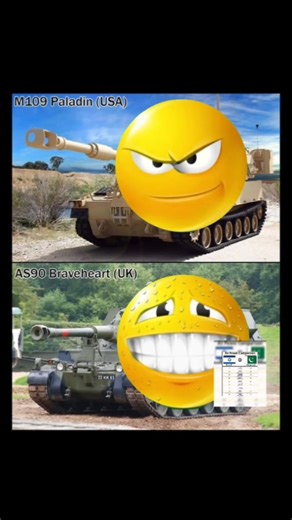 ArtilleryllDuel:M109Paladin(USA)vs. AS90 Braveheart (UK) Howitzer Comparison|#comparison