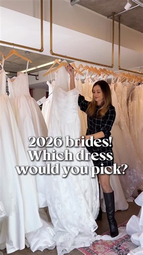 2026 brides! It’s almost your year and we’re ready to help you find the dress of your dreams! 😍✨ #dreamweddingdress #weddingdressinspo #coloradobride #denverbrides #bridalboutiques | Runaway Bridal