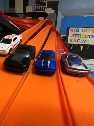 Hot Wheels Dodge Challenger SRT Demons came to test the Big City Streets for Top Speeds never seen until now! This is Dodge's best coming to the streets for the test! 8 Lanes to Play In while only the Top Players will be Staying! Let us know which cars you think should be moving on and which car should be going home! These are the Streets where players come to Meet! They will test out all 8 lanes just to see which are worthy to remain, knowing that a win in any lane is instant fame and a reason 