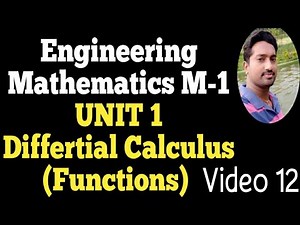 Engineering Mathematics 1 | Video 12 | Unit 1 | Differtial calculus | Vincent Maths | Ma8151