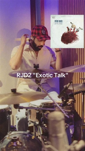RJD2 is not in the conversation enough 🐐 #rjd2 #drums