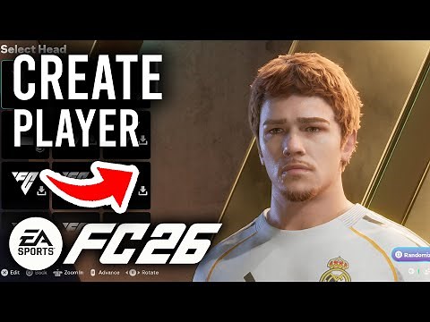 How To Create Player In FC 26 - Step By Step