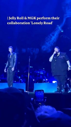 2.5K views · 79 reactions | Jelly Roll & Machine Gun Kelly dropped their John Denver-inspired duet on Friday, performing the song together in Milwaukee for Harley-Davidson Homecoming Festival ❤️‍ | Holler | Facebook